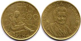 Italy 200 lire 1980