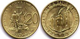San Marino 20 lire 1992
