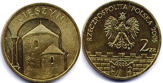 Polska 2 zlote 2005
