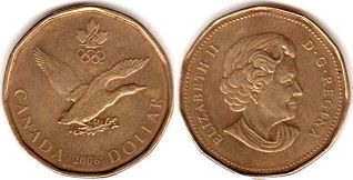 de monnaie canadian commémorative pièce de monnaie 1 dollar 2006