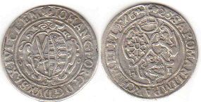 Saxony 1/24 taler 1625