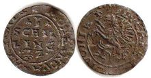 Livonia shilling 1572