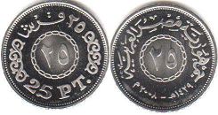 Egypt 25 piastres 2008