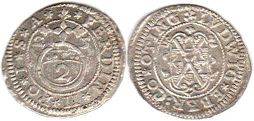 Oettingen 2 kreuzer 1625