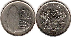 Ghana 20 pesewas 2007