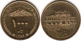 Iran 1000 rials 2010