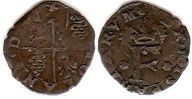 Milan trilina (3 denari) senza data (1556-1598)