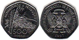 Saint Thomas and Prince 500 dobras 1997