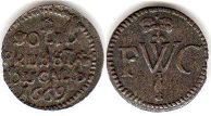 Prussia solidus 1669
