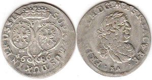 Prussia 6 grosze 1686