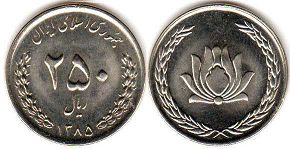 Iran 250 rials 2006