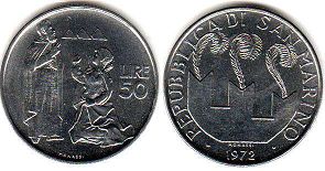 San Marino 50 lire 1972