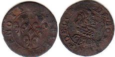 coin Chateau-Regnault double denier