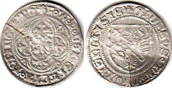 Münze Meissen Groschen (1412-23)