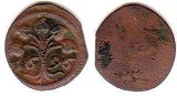 Münze Lindau 1 pfennig 1696