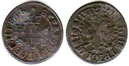 coin Russia denga 1704