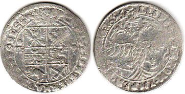 Münze Ostfriesland Schilling
 (6 stuber) 1696