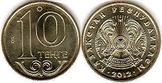 coin Kazakhstan 10 tenge 2012