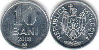 coin Moldova 10 bani 2008