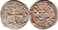 coin Kahors denier without date (XII-XIII century)