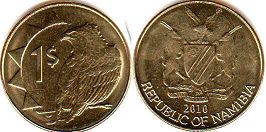 coin Namibia 1 dollar 2010