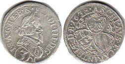 coin RDR Austria 3 kreuzer 1638