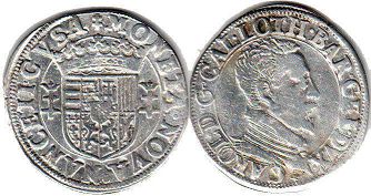 coin Lorraine Teston 1545-1608
