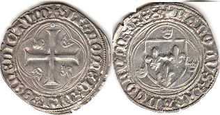 moneda Francia blanc 1488