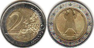 pièce Allemagne 2 euro 2011