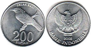 coin Indonesia 200 rupiah 2003
