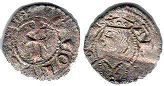 moneda Aragón obolo 1213-1276