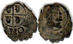 moneda Aragón dinero 1700-1746