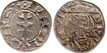 pièce Aragon dinero 1213-1276