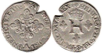 moneda Francia gros 1550