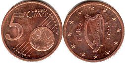 coin Ireland 5 euro cent 2003