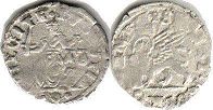 moneta Venice gazzettia (2 soldi) senza data (1570)