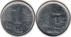 moeda brasil 1 centavo 1994