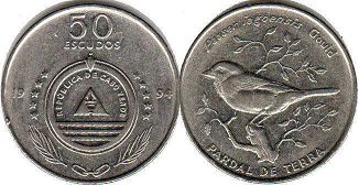 coin Cape Verde 50 escudos 1994