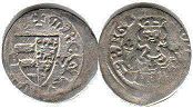 coin Hungary denar no date (1307-1342)