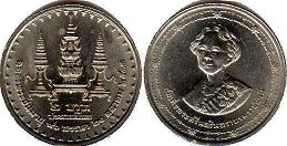 coin Thailand 2 baht 1990