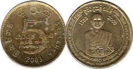 coin Sri Lanka 5 rupees 2003