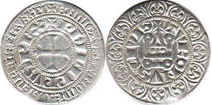 moneda Francia gros 1318