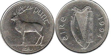 coin Ireland 1 pound 1994