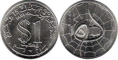 coin Malaysia 1 ringgit8671