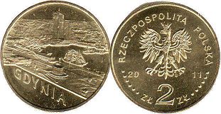 moneta Polska 2 zlote 2011