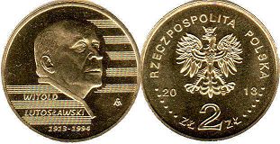 moneta Polska 2 zlote 2013