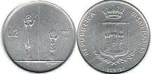 moneta San Marino 2 lire 1983