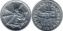 moneta San Marino 1 lira 1978