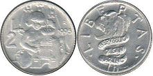 moneta San Marino 2 lire 1995
