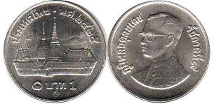 เหรียญประเทศไทย 1 บาท 1982